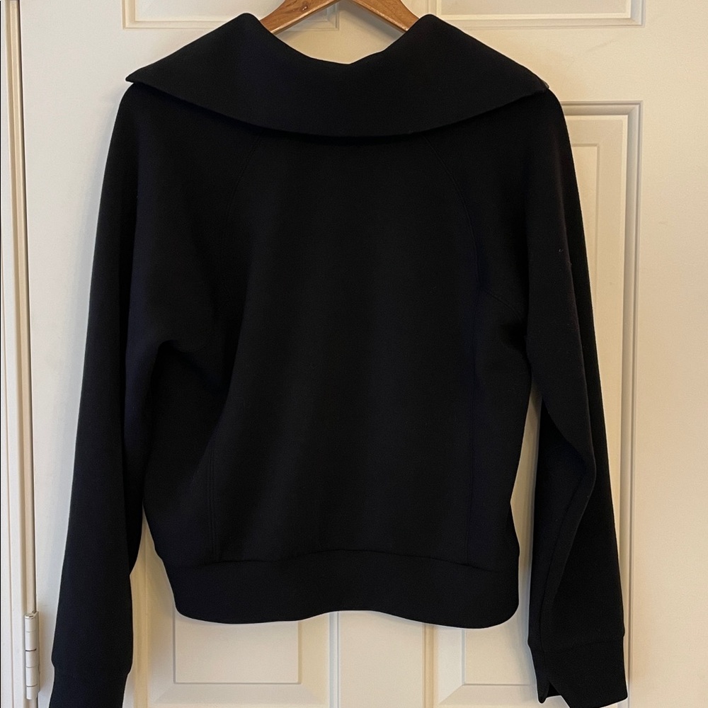 Spanx black AirEssentials half zip sweatshirt Med… - image 7